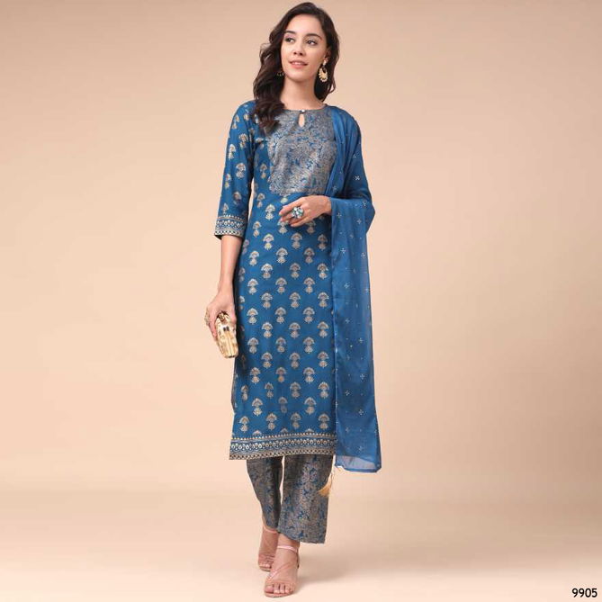 Kainat 17 New Designer Fancy Ethnic Wear Kurti With Pant And Dupatta Readymade Collection